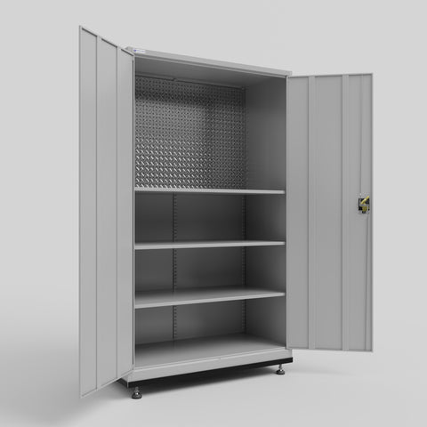 Pegboard Cabinet 2000 - Half Wall