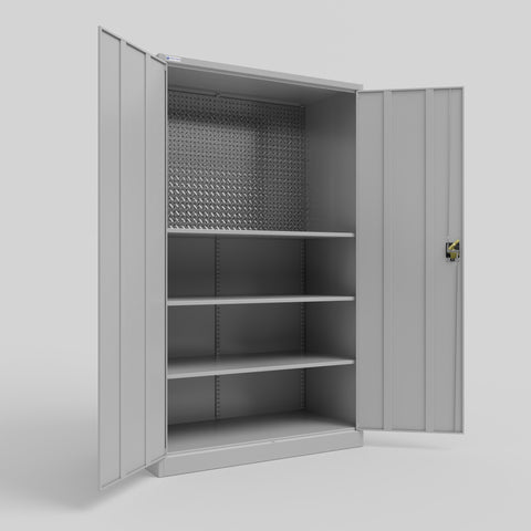 Pegboard Cabinet 2000 - Half Wall