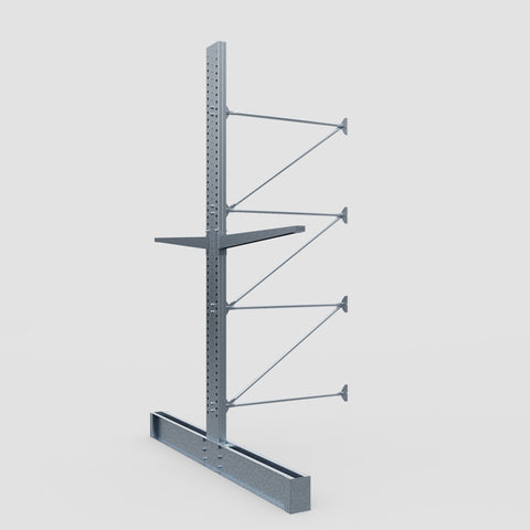 Cantilever Rack - Double Sided - Heavy Duty - Hot Dip Galvanized - Add-On Bay - Height 4572mm