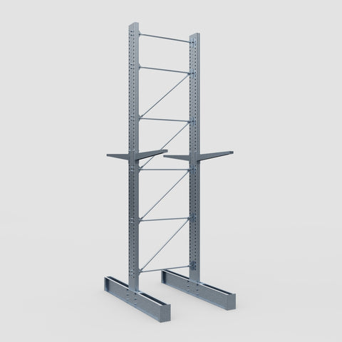 Cantilever Rack - Double Sided - Heavy Duty - Hot Dip Galvanized - Full Bay - Height 5791mm