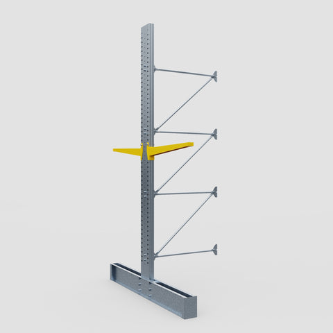 Cantilever Rack - Double Sided - Heavy Duty - Powder Coated - Add-On Bay - Height 4572mm
