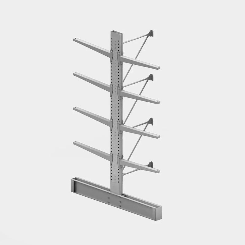 Cantilever Rack - Double Sided - Standard Duty - Hot Dip Galvanized - Add-On Bay - Height 4500mm