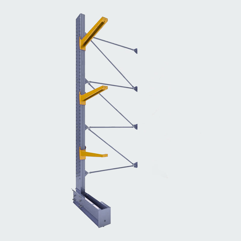 Cantilever Rack - Single Sided - Standard Duty - Powder Coated - Add-On Bay - Height 4500mm