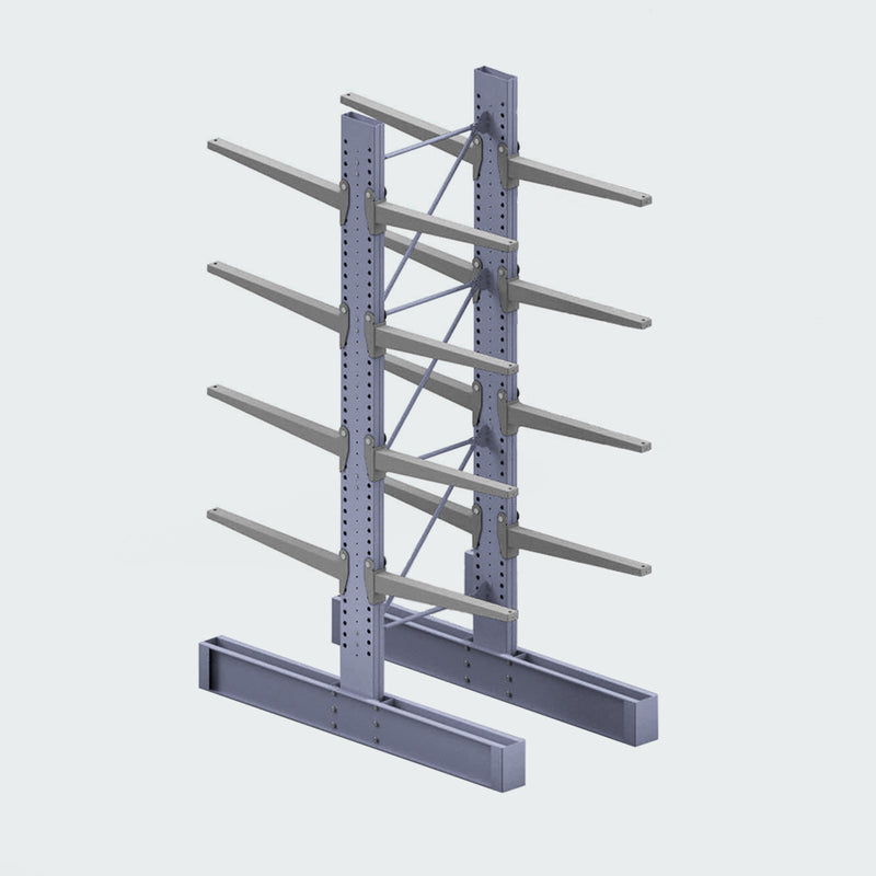 Cantilever Rack - Double Sided - Heavy Duty - Hot Dip Galvanized - Full Bay - Height 5791mm