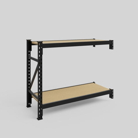 Longspan Metal Shelving - 1000mm High - Add-On Bay - Particleboard Shelf