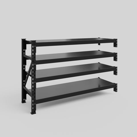 Longspan Metal Shelving - 1000mm High - Add-On Bay - Steel Shelf