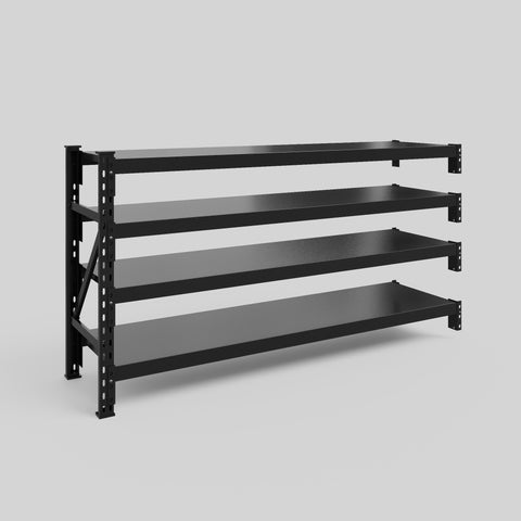 Longspan Metal Shelving - 1000mm High - Add-On Bay - Steel Shelf