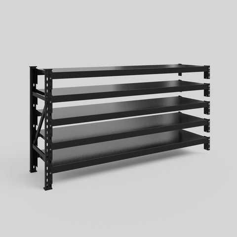 Longspan Metal Shelving - 1000mm High - Add-On Bay - Steel Shelf