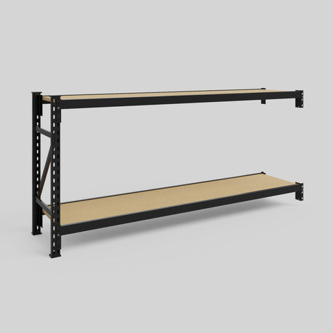 Longspan Metal Shelving - 1000mm High - Add-On Bay - Particleboard Shelf