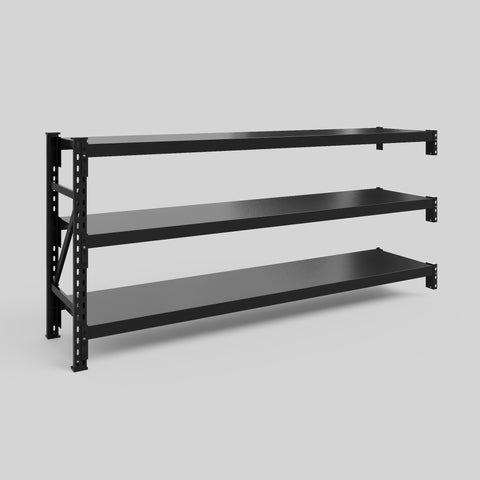 Longspan Metal Shelving - 1000mm High - Add-On Bay - Steel Shelf
