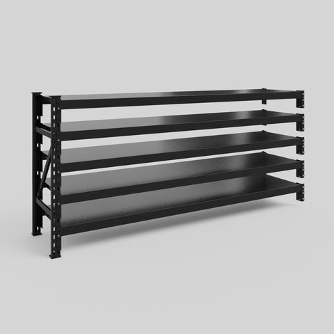 Longspan Metal Shelving - 1000mm High - Add-On Bay - Steel Shelf