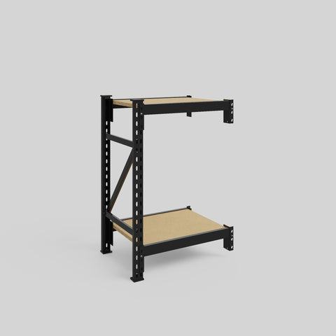 Longspan Metal Shelving - 1000mm High - Add-On Bay - Particleboard Shelf