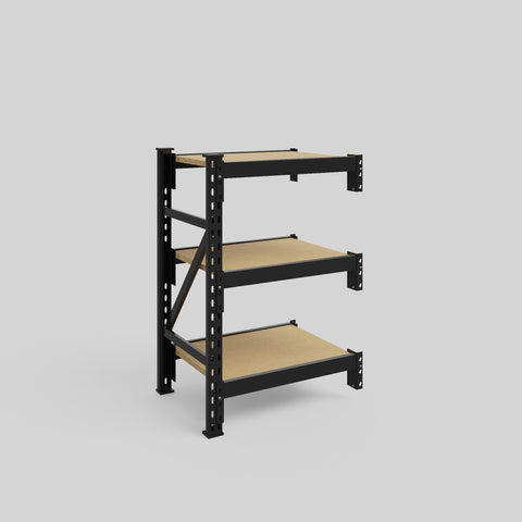 Longspan Metal Shelving - 1000mm High - Add-On Bay - Particleboard Shelf