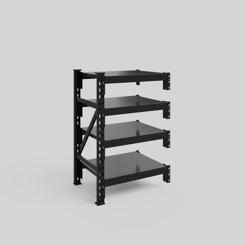 Longspan Metal Shelving - 1000mm High - Add-On Bay - Steel Shelf