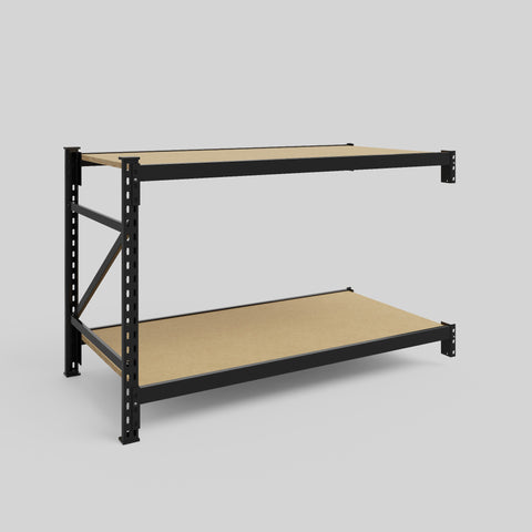 Longspan Metal Shelving - 1000mm High - Add-On Bay - Particleboard Shelf