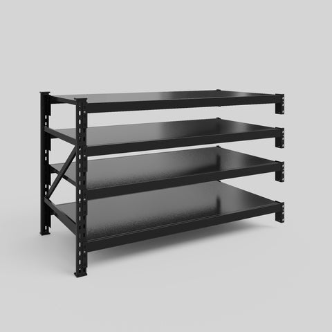 Longspan Metal Shelving - 1000mm High - Add-On Bay - Steel Shelf