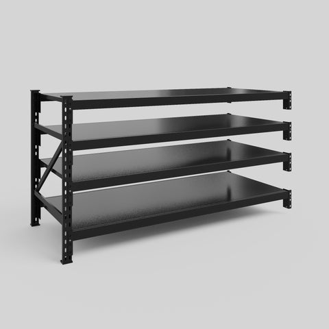 Longspan Metal Shelving - 1000mm High - Add-On Bay - Steel Shelf