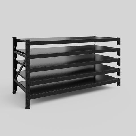 Longspan Metal Shelving - 1000mm High - Add-On Bay - Steel Shelf