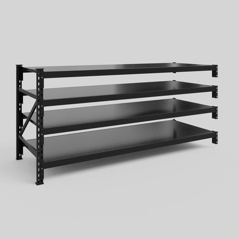 Longspan Metal Shelving - 1000mm High - Add-On Bay - Steel Shelf