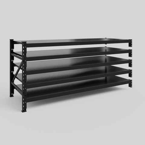 Longspan Metal Shelving - 1000mm High - Add-On Bay - Steel Shelf