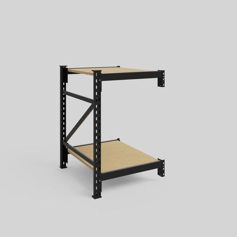 Longspan Metal Shelving - 1000mm High - Add-On Bay - Particleboard Shelf
