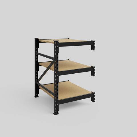 Longspan Metal Shelving - 1000mm High - Add-On Bay - Particleboard Shelf
