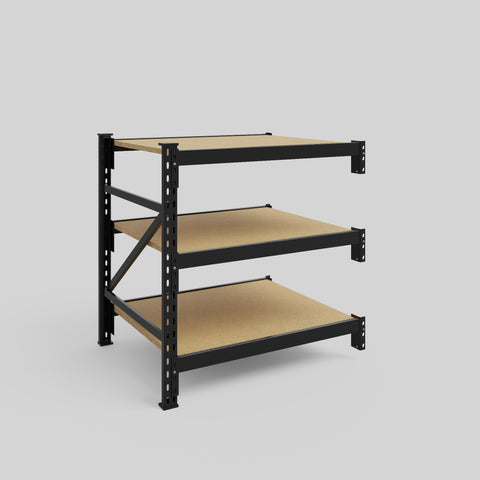Longspan Metal Shelving - 1000mm High - Add-On Bay - Particleboard Shelf