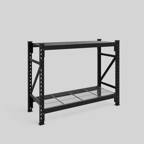 Longspan Metal Shelving - 1000mm High - Full Bay - Mesh Shelf