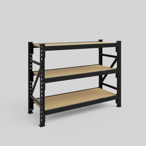 Longspan Metal Shelving - 1000mm High - Full Bay - Particleboard Shelf
