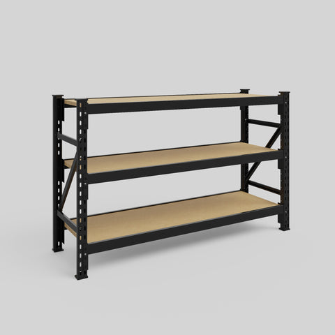 Longspan Metal Shelving - 1000mm High - Full Bay - Particleboard Shelf