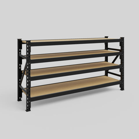 Longspan Metal Shelving - 1000mm High - Full Bay - Particleboard Shelf