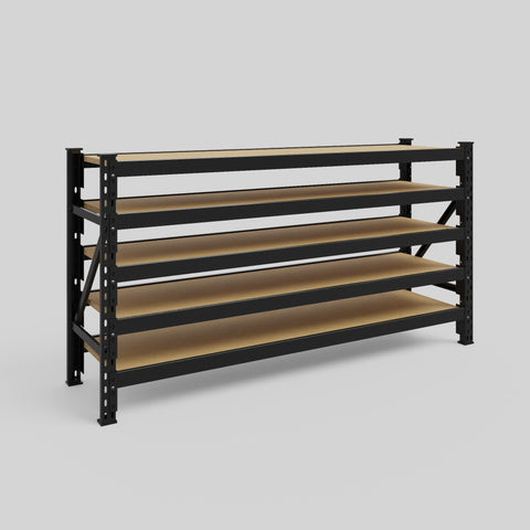Longspan Metal Shelving - 1000mm High - Full Bay - Particleboard Shelf