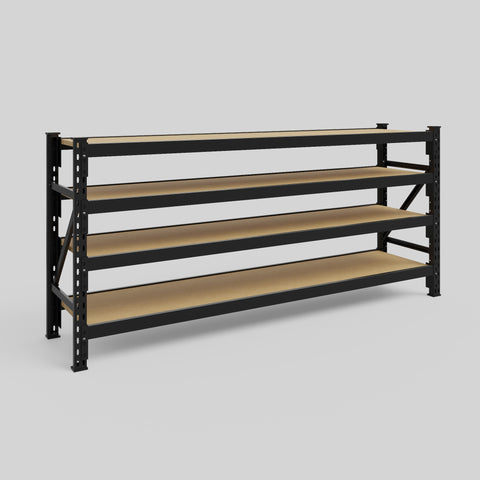 Longspan Metal Shelving - 1000mm High - Full Bay - Particleboard Shelf
