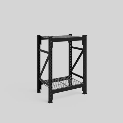 Longspan Metal Shelving - 1000mm High - Full Bay - Mesh Shelf