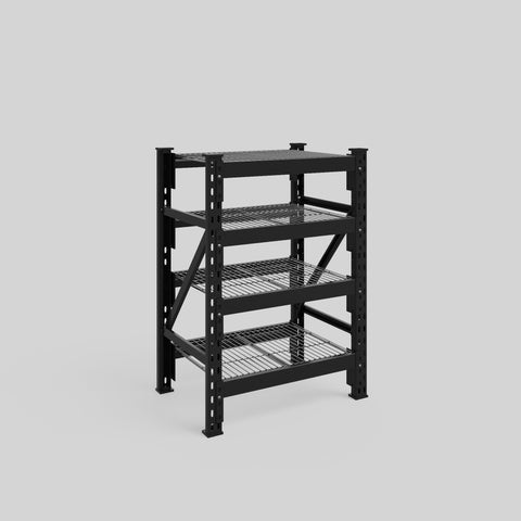 Longspan Metal Shelving - 1000mm High - Full Bay - Mesh Shelf