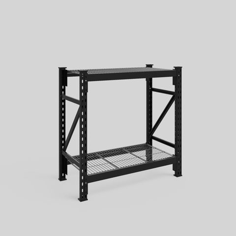 Longspan Metal Shelving - 1000mm High - Full Bay - Mesh Shelf