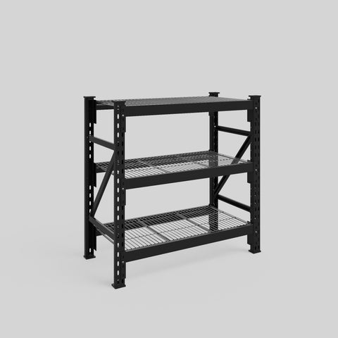Longspan Metal Shelving - 1000mm High - Full Bay - Mesh Shelf