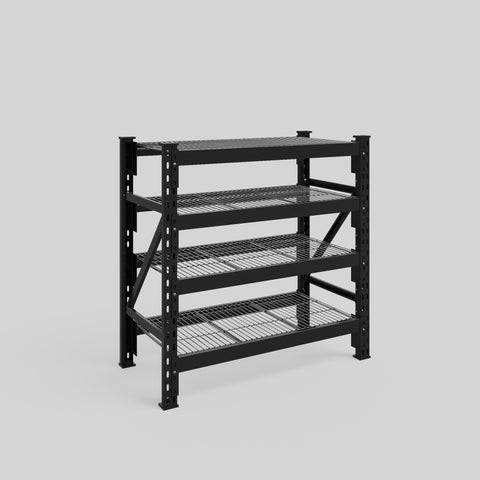 Longspan Metal Shelving - 1000mm High - Full Bay - Mesh Shelf
