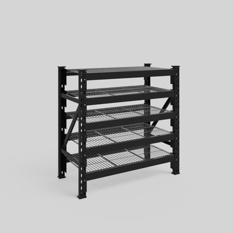 Longspan Metal Shelving - 1000mm High - Full Bay - Mesh Shelf