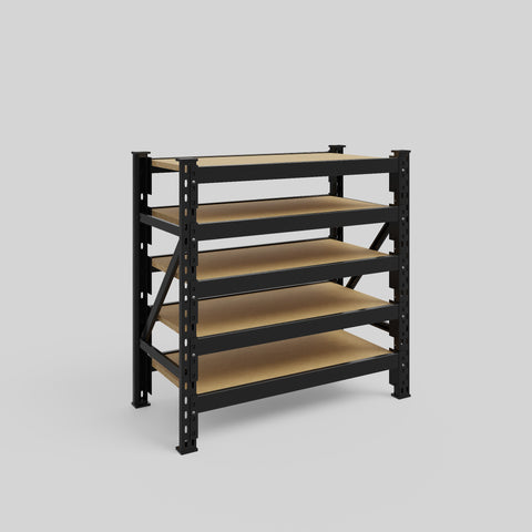 Longspan Metal Shelving - 1000mm High - Full Bay - Particleboard Shelf