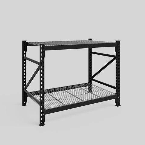 Longspan Metal Shelving - 1000mm High - Full Bay - Mesh Shelf