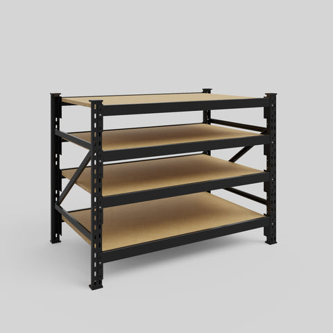 Longspan Metal Shelving - 1000mm High - Full Bay - Particleboard Shelf