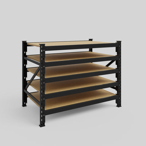 Longspan Metal Shelving - 1000mm High - Full Bay - Particleboard Shelf