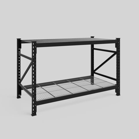 Longspan Metal Shelving - 1000mm High - Full Bay - Mesh Shelf