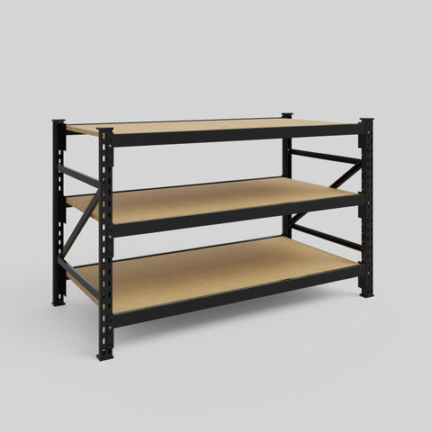 Longspan Metal Shelving - 1000mm High - Full Bay - Particleboard Shelf
