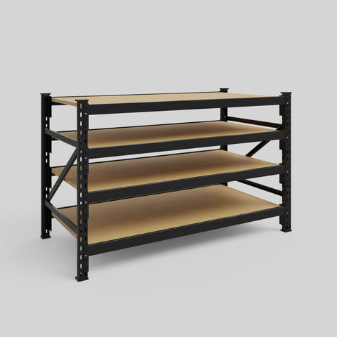 Longspan Metal Shelving - 1000mm High - Full Bay - Particleboard Shelf