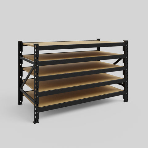 Longspan Metal Shelving - 1000mm High - Full Bay - Particleboard Shelf