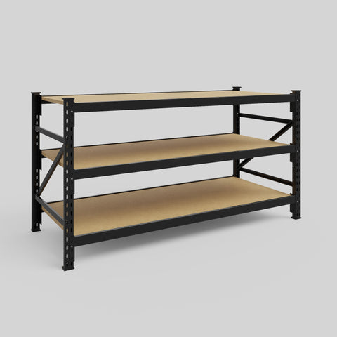 Longspan Metal Shelving - 1000mm High - Full Bay - Particleboard Shelf