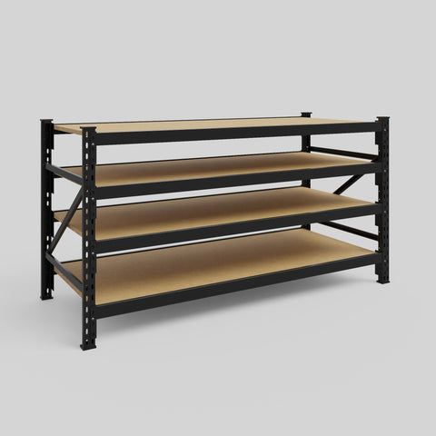 Longspan Metal Shelving - 1000mm High - Full Bay - Particleboard Shelf