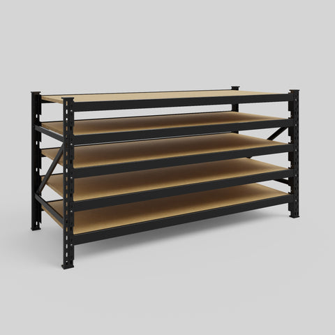 Longspan Metal Shelving - 1000mm High - Full Bay - Particleboard Shelf
